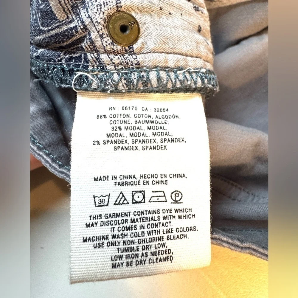 Pilcro & the Letterpress Gray Skinny Jeans Size 32 Ankle Zip Anthropologie